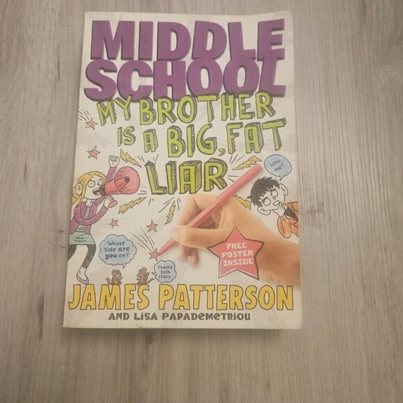 Middle School: My Brother Is a Big, Fat Liar (Middle School, 3) (Paperback) Book - Picture 1 of 4
